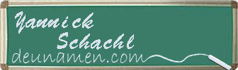Yannick Schachl Visitenkarte